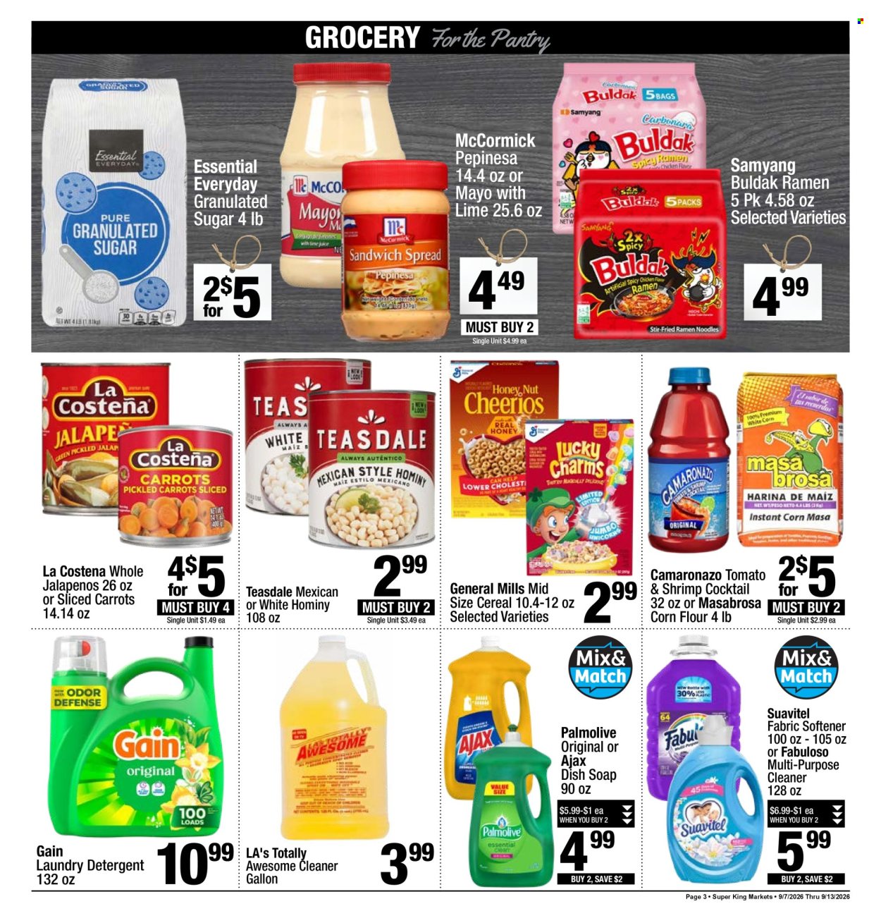 Super King Markets ad  - 09.07.2026 - 09.13.2026. Page 3