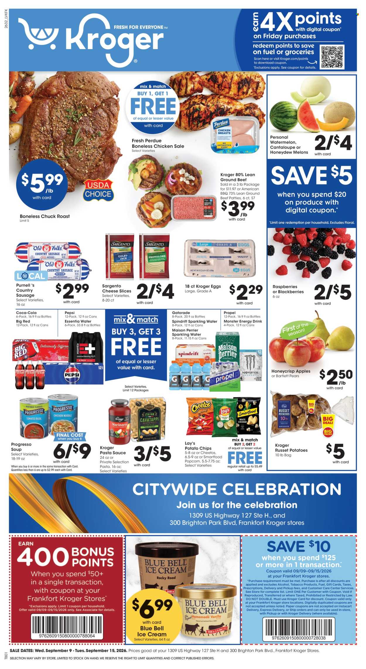 Kroger ad  - 09.09.2026 - 09.15.2026. Page 1
