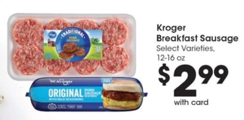 Kroger Breakfast Sausage