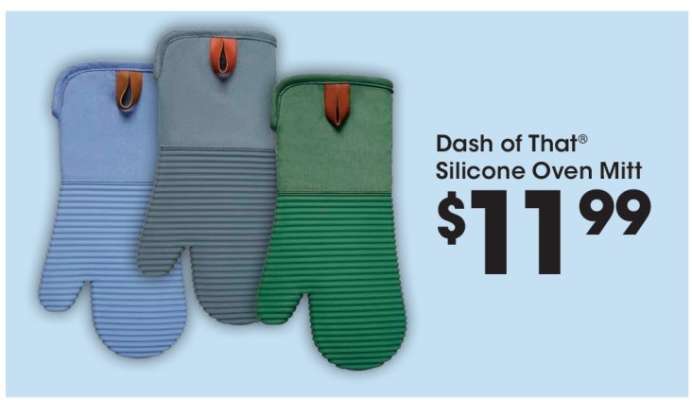 Dash of That Silicone Oven Mitt