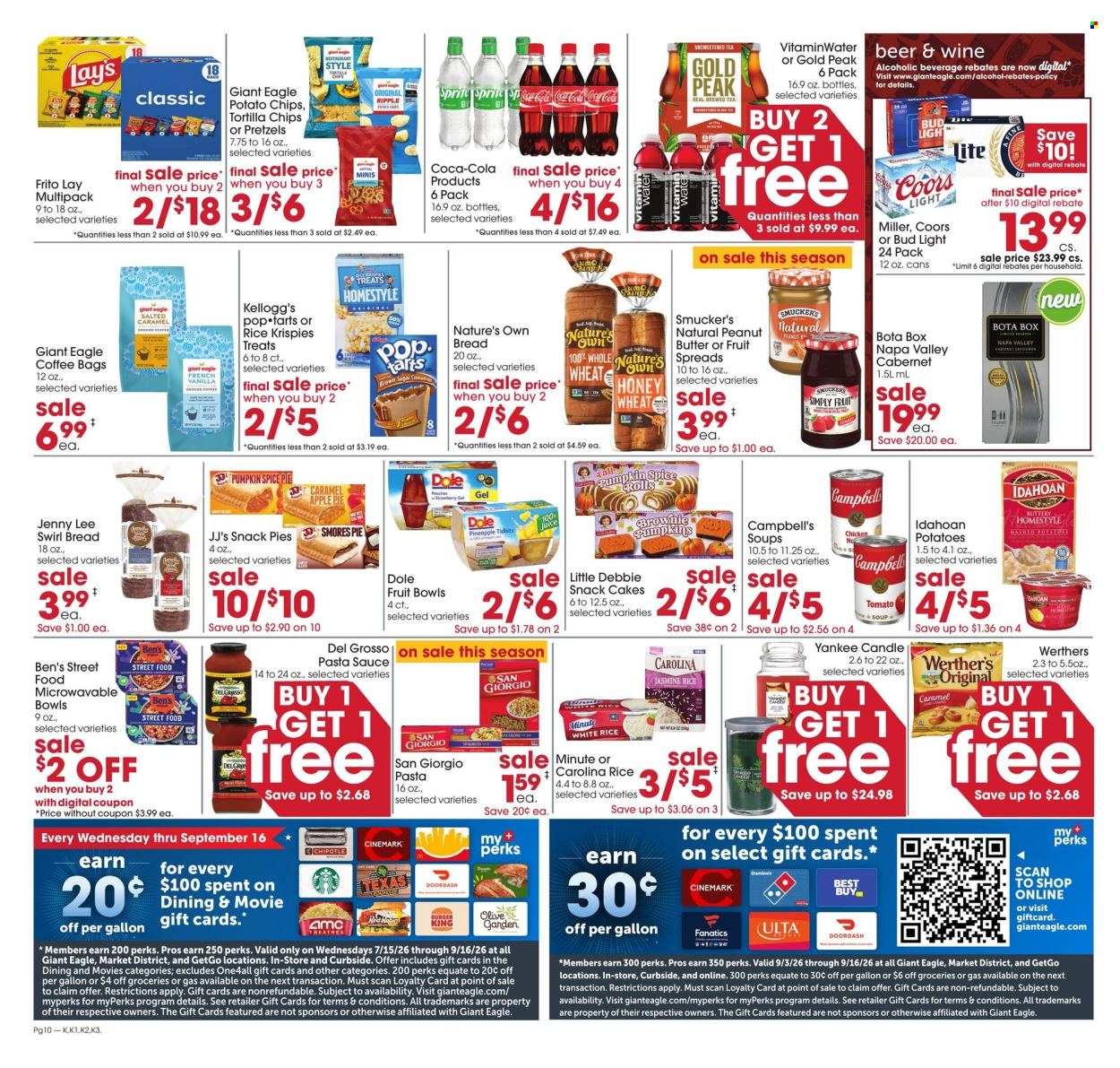 Giant Eagle ad  - 09.10.2026 - 09.16.2026. Page 12
