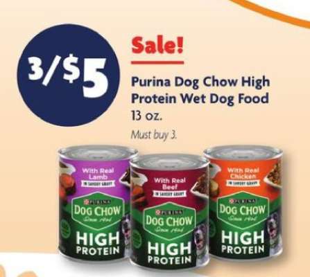 Purina Dog Chow High Protein Wet Dog Food