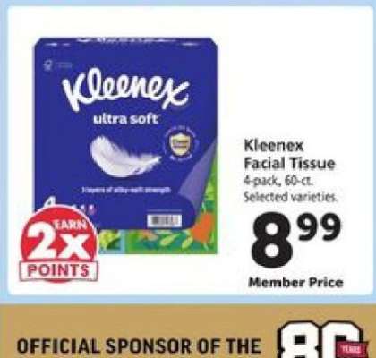 Kleenex Facial Tissue