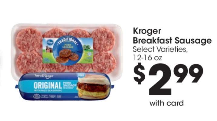 Kroger Breakfast Sausage