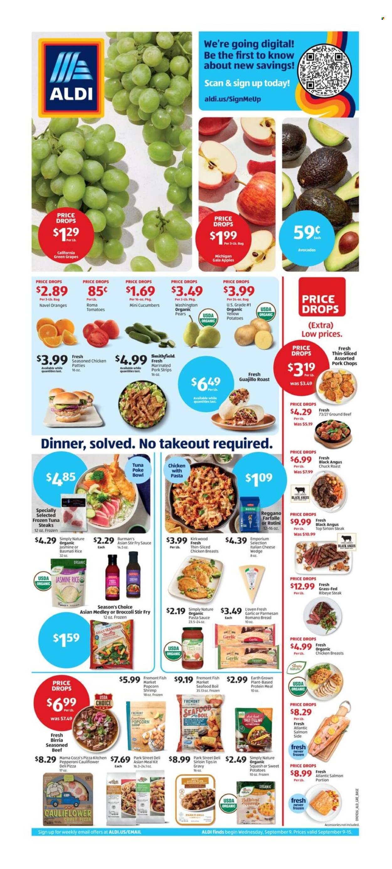 ALDI ad  - 09.09.2026 - 09.15.2026. Page 1