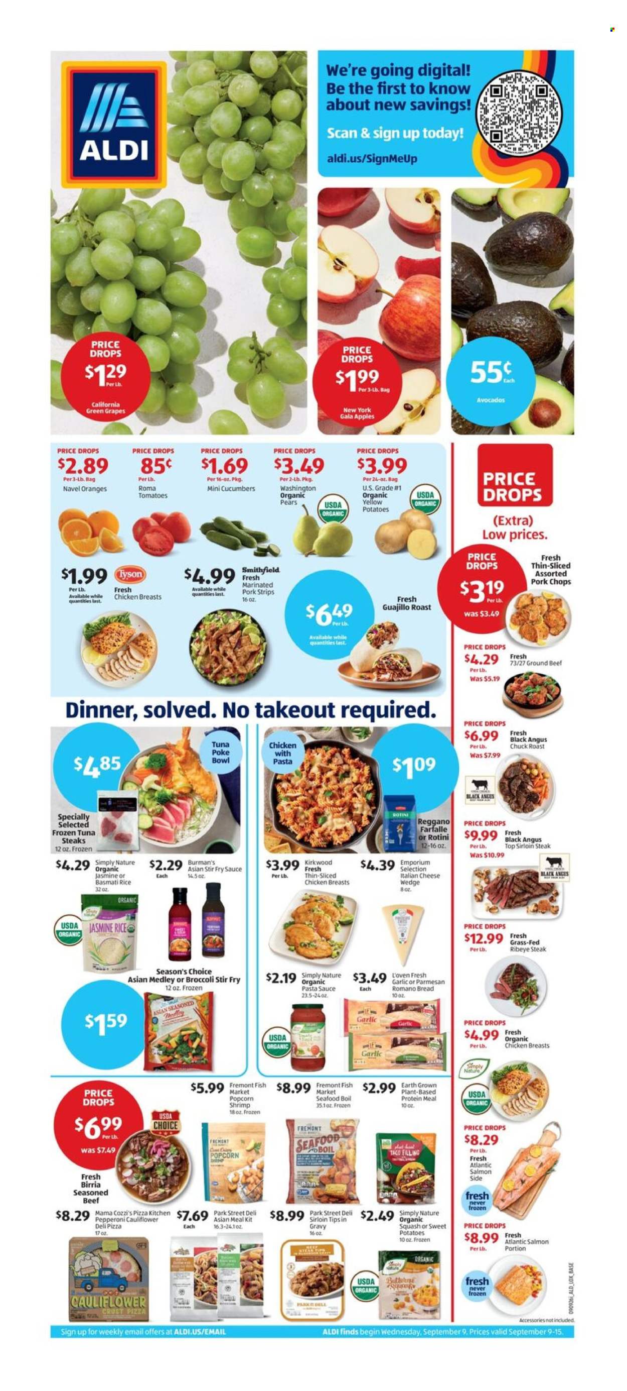ALDI ad  - 09.09.2026 - 09.15.2026. Page 1