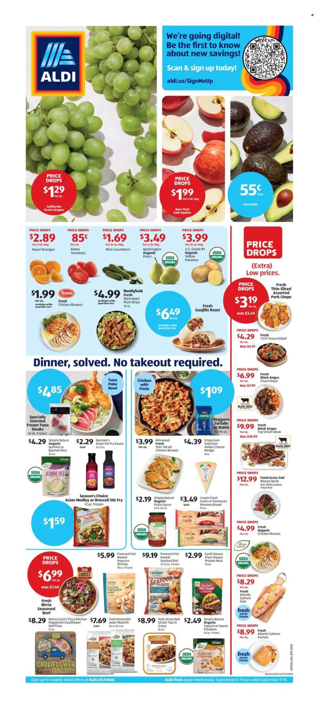 ALDI ad  - 09.09.2026 - 09.15.2026. Page 1