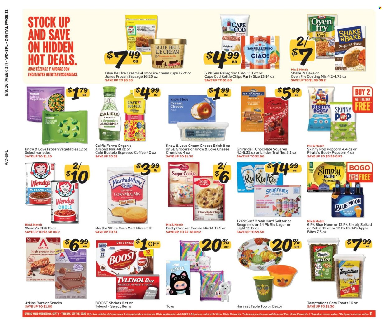 Winn Dixie ad  - 09.09.2026 - 09.15.2026. Page 11