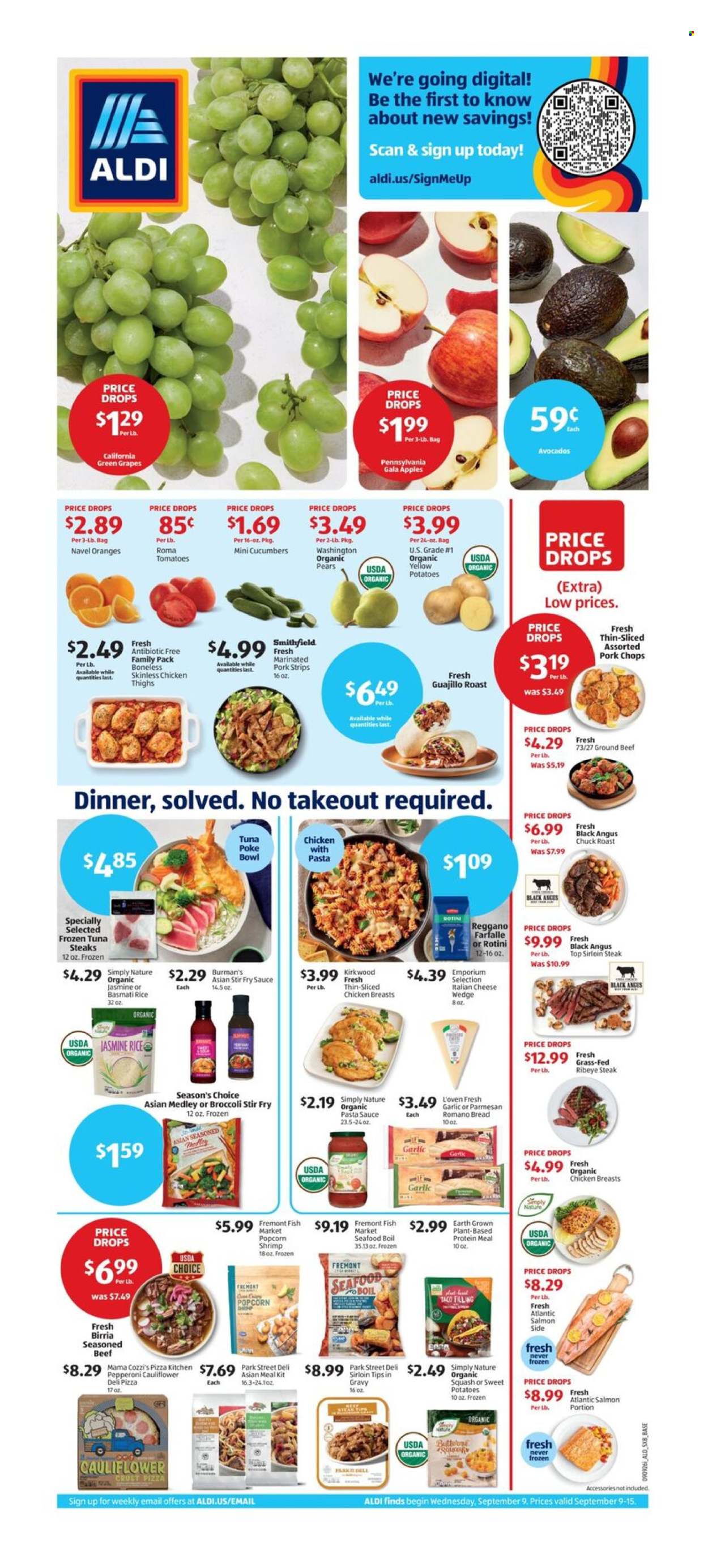 ALDI ad  - 09.09.2026 - 09.15.2026. Page 1