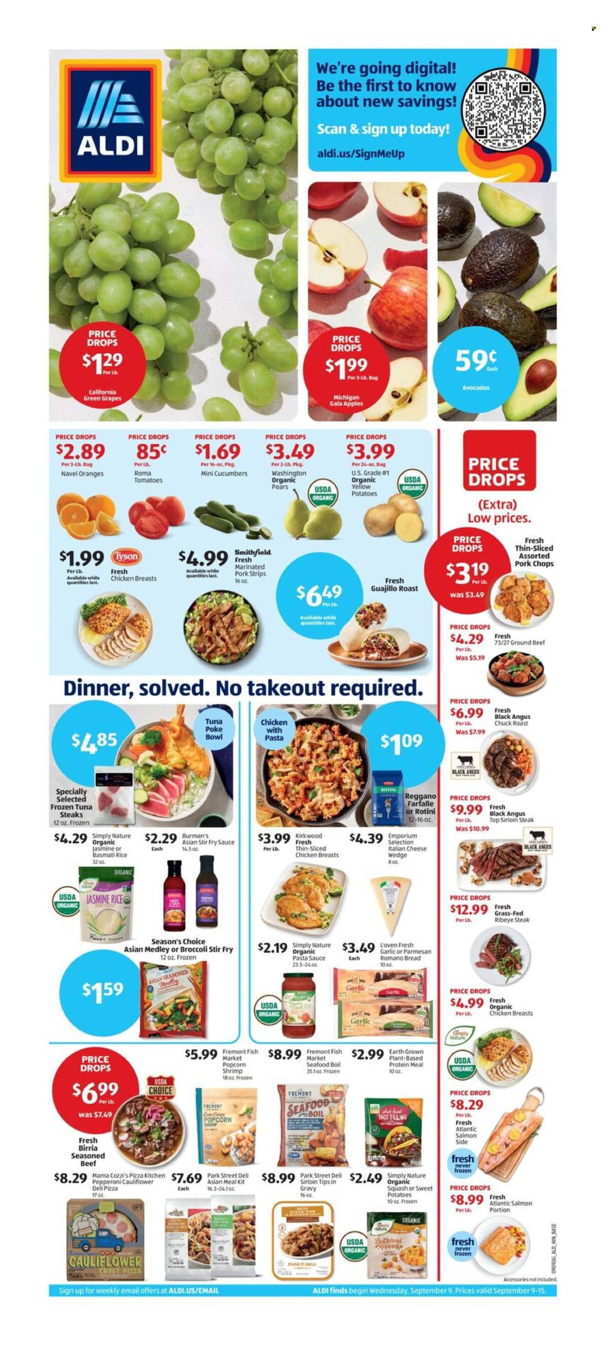 ALDI ad  - 09.09.2026 - 09.15.2026. Page 1