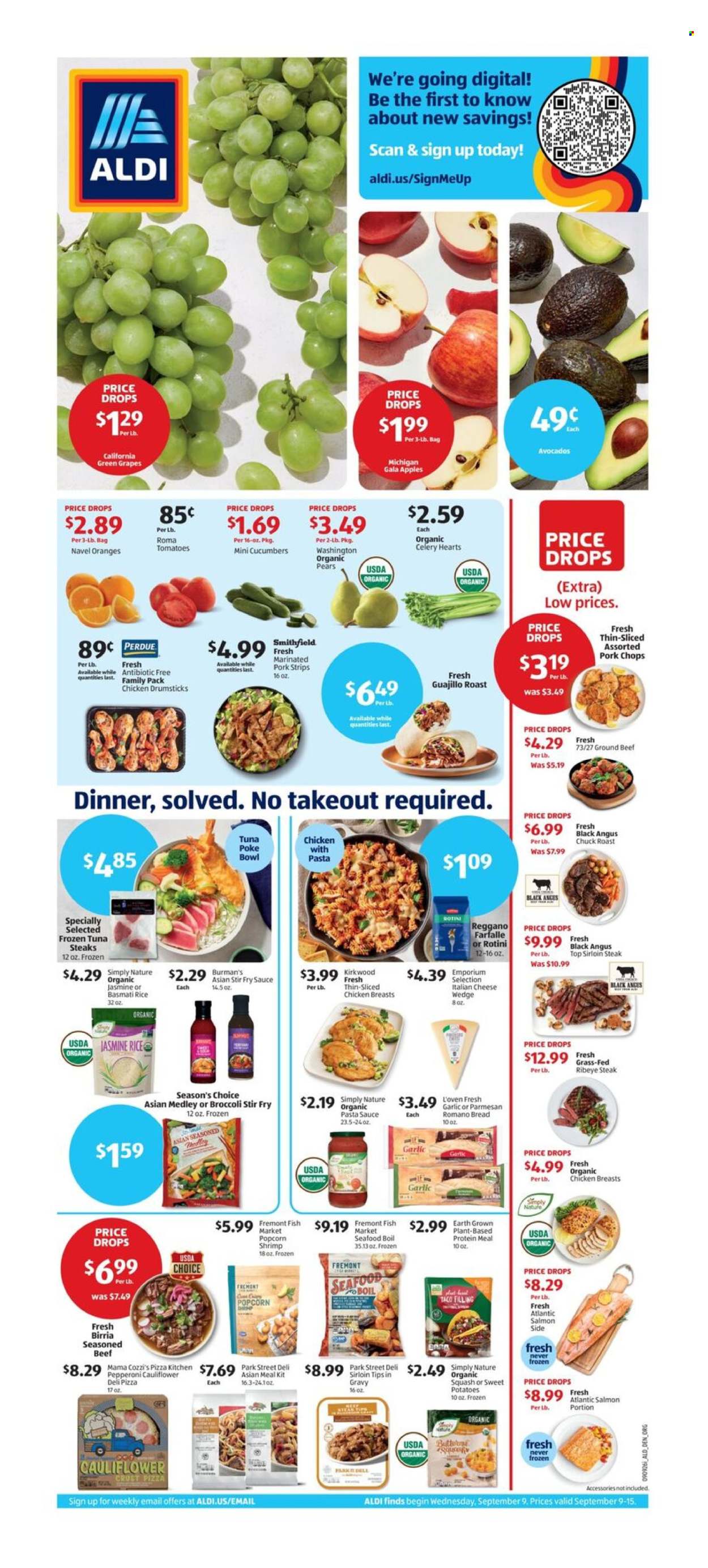 ALDI ad  - 09.09.2026 - 09.15.2026. Page 1