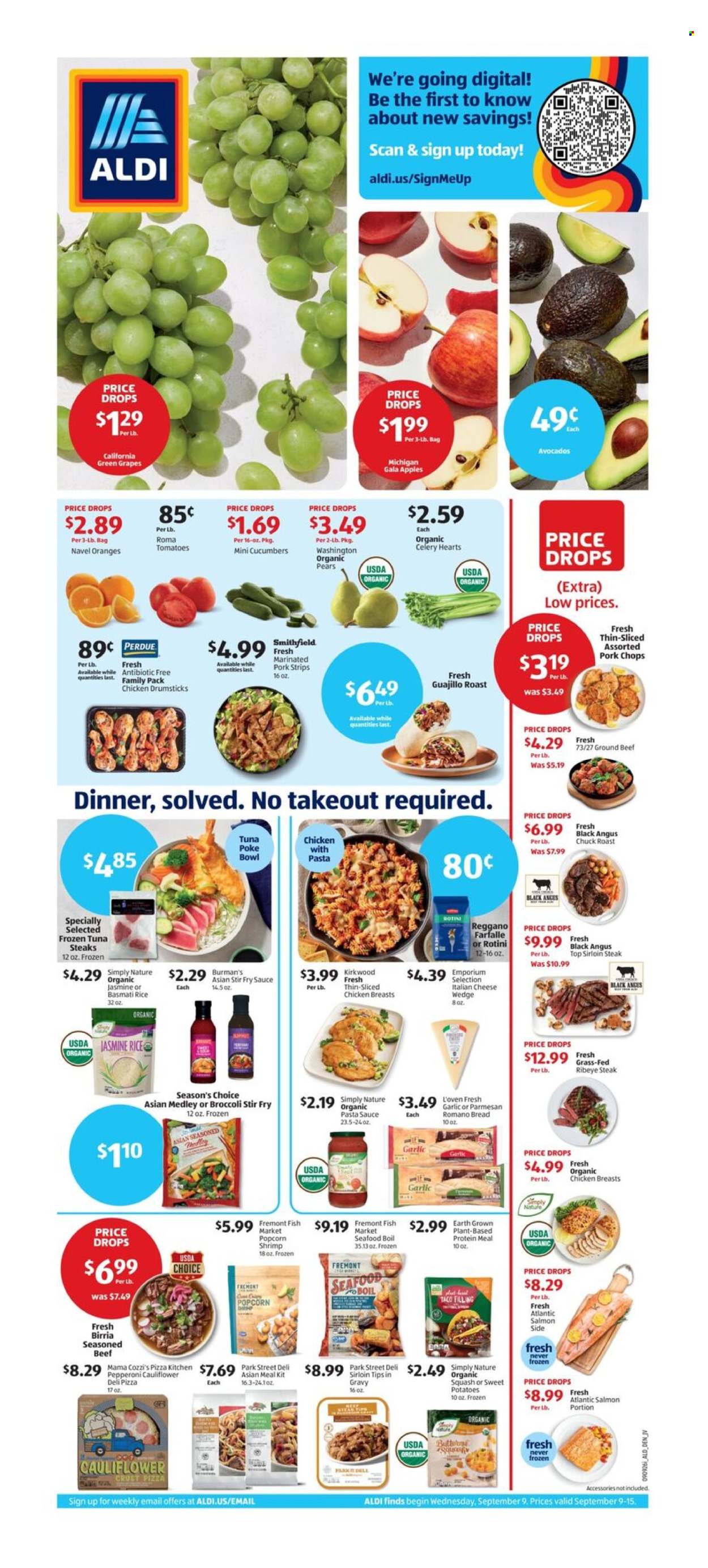 ALDI ad  - 09.09.2026 - 09.15.2026. Page 1