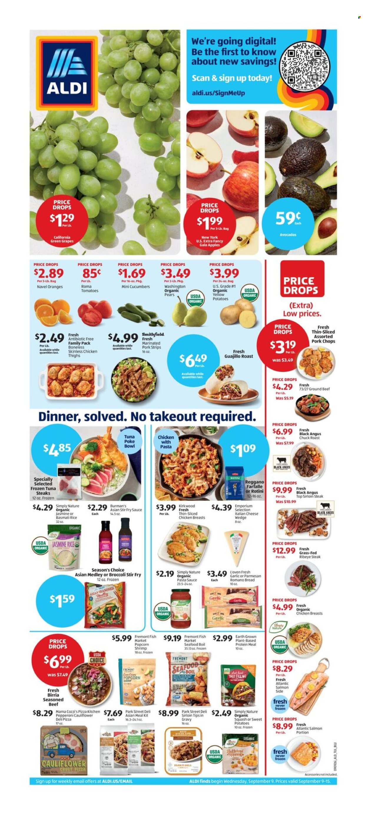 ALDI ad  - 09.09.2026 - 09.15.2026. Page 1