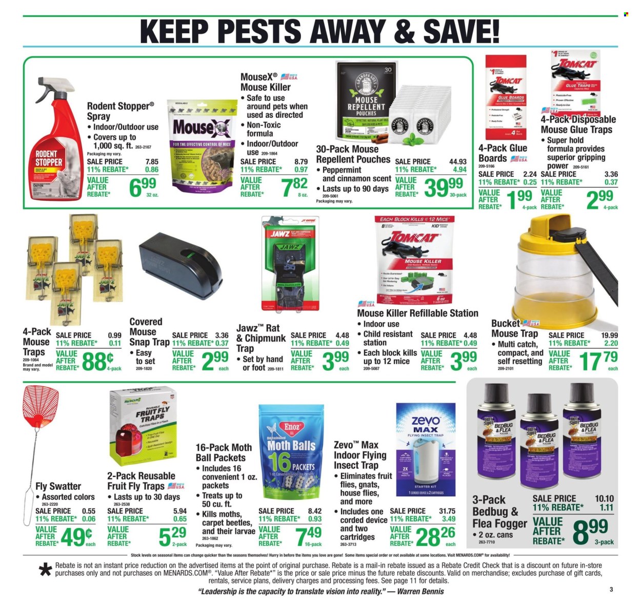 Menards ad  - 09.10.2026 - 09.20.2026. Page 3