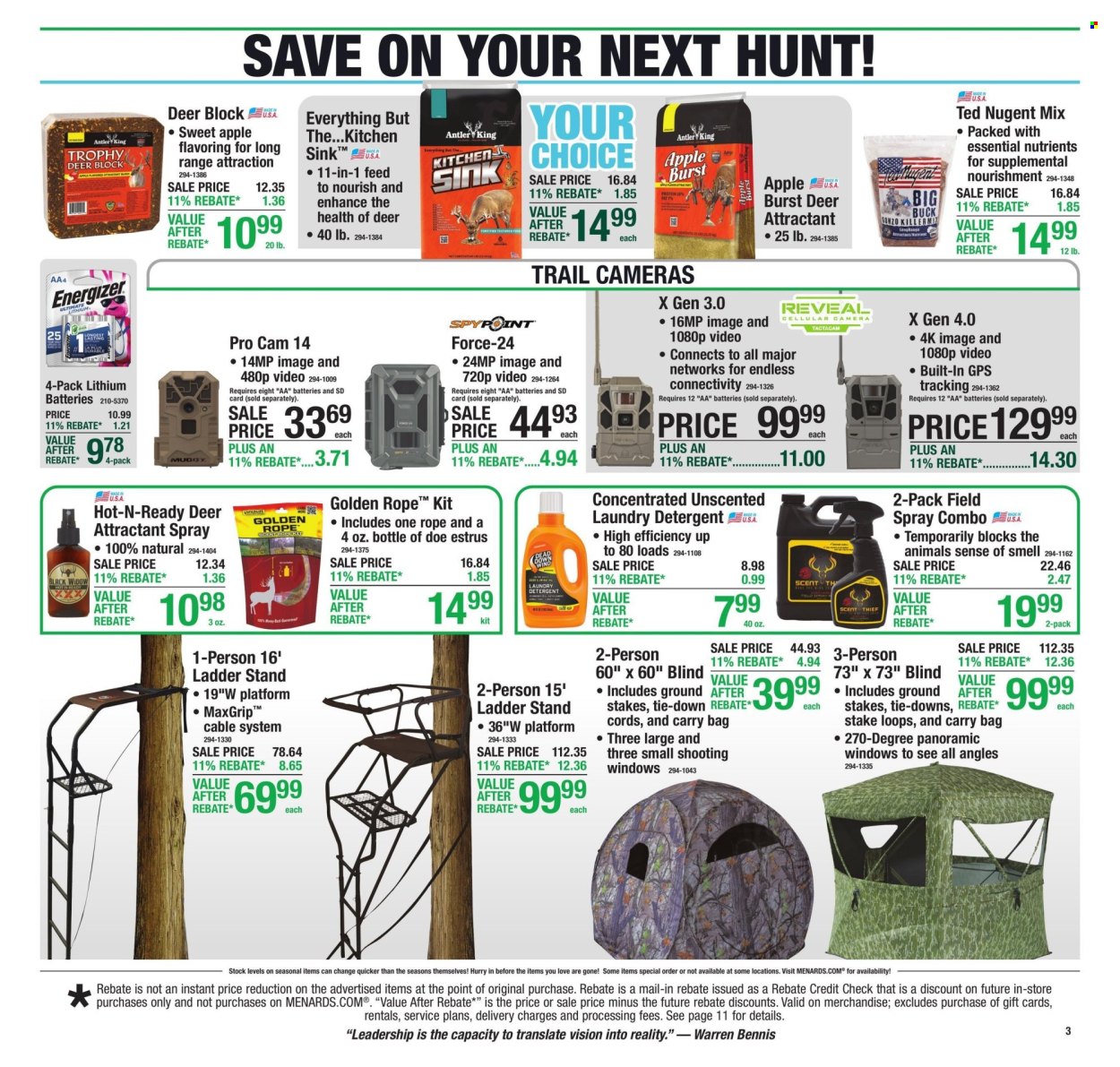 Menards ad  - 09.10.2026 - 09.20.2026. Page 3