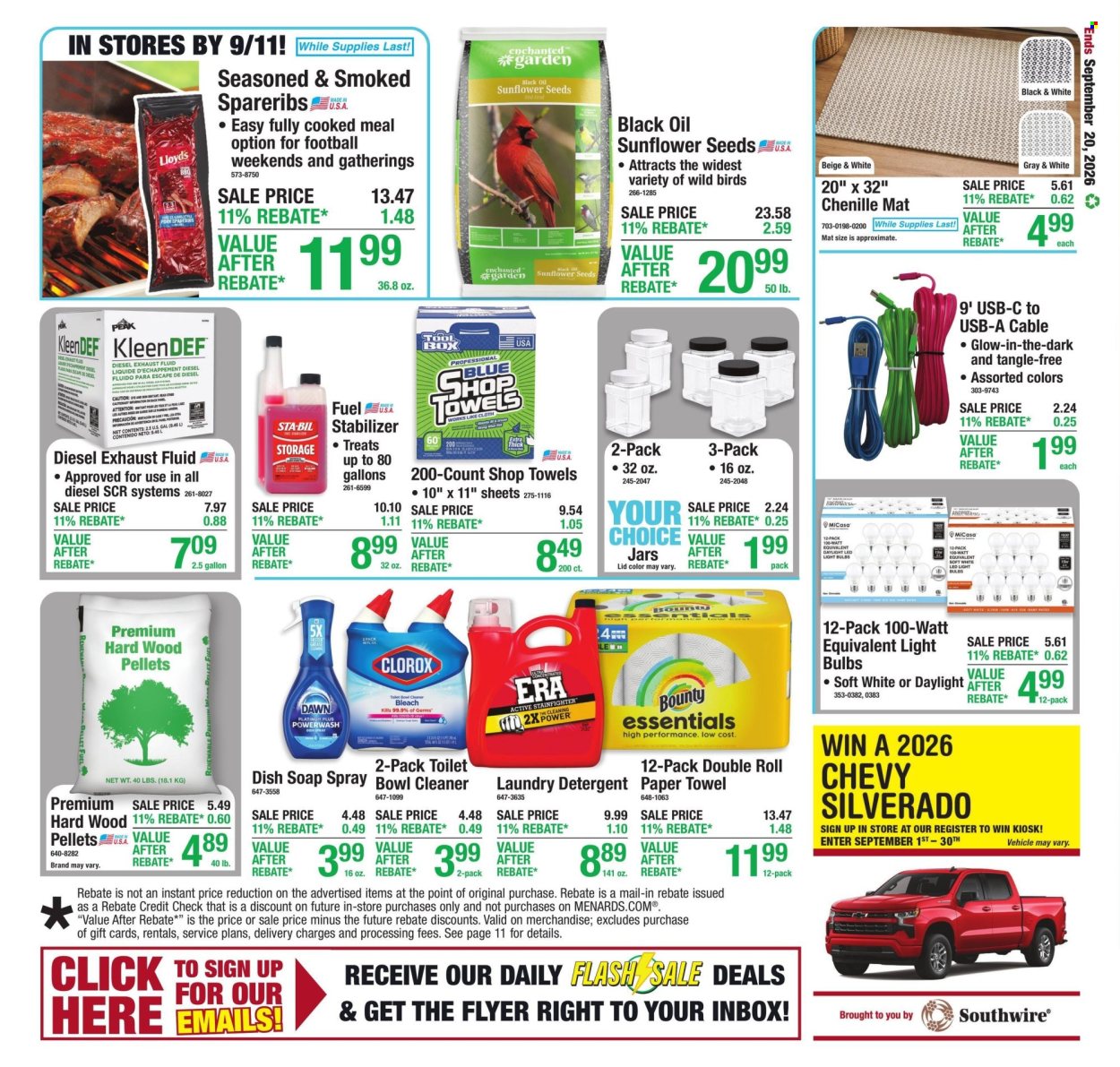 Menards ad  - 09.10.2026 - 09.20.2026. Page 21