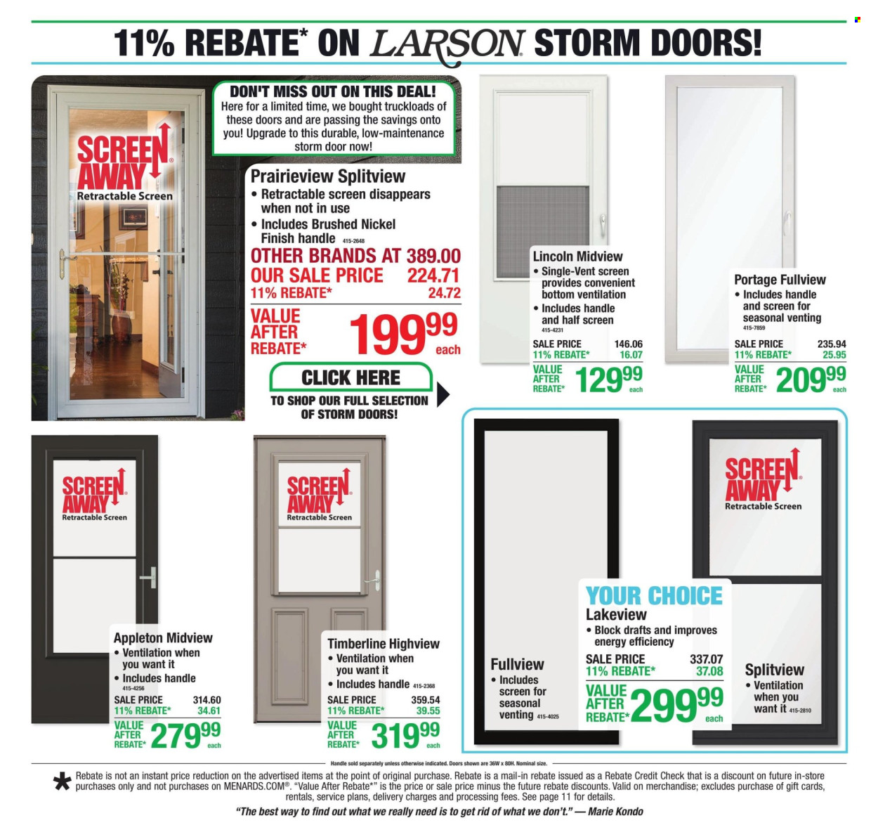 Menards ad  - 09.10.2026 - 09.20.2026. Page 10