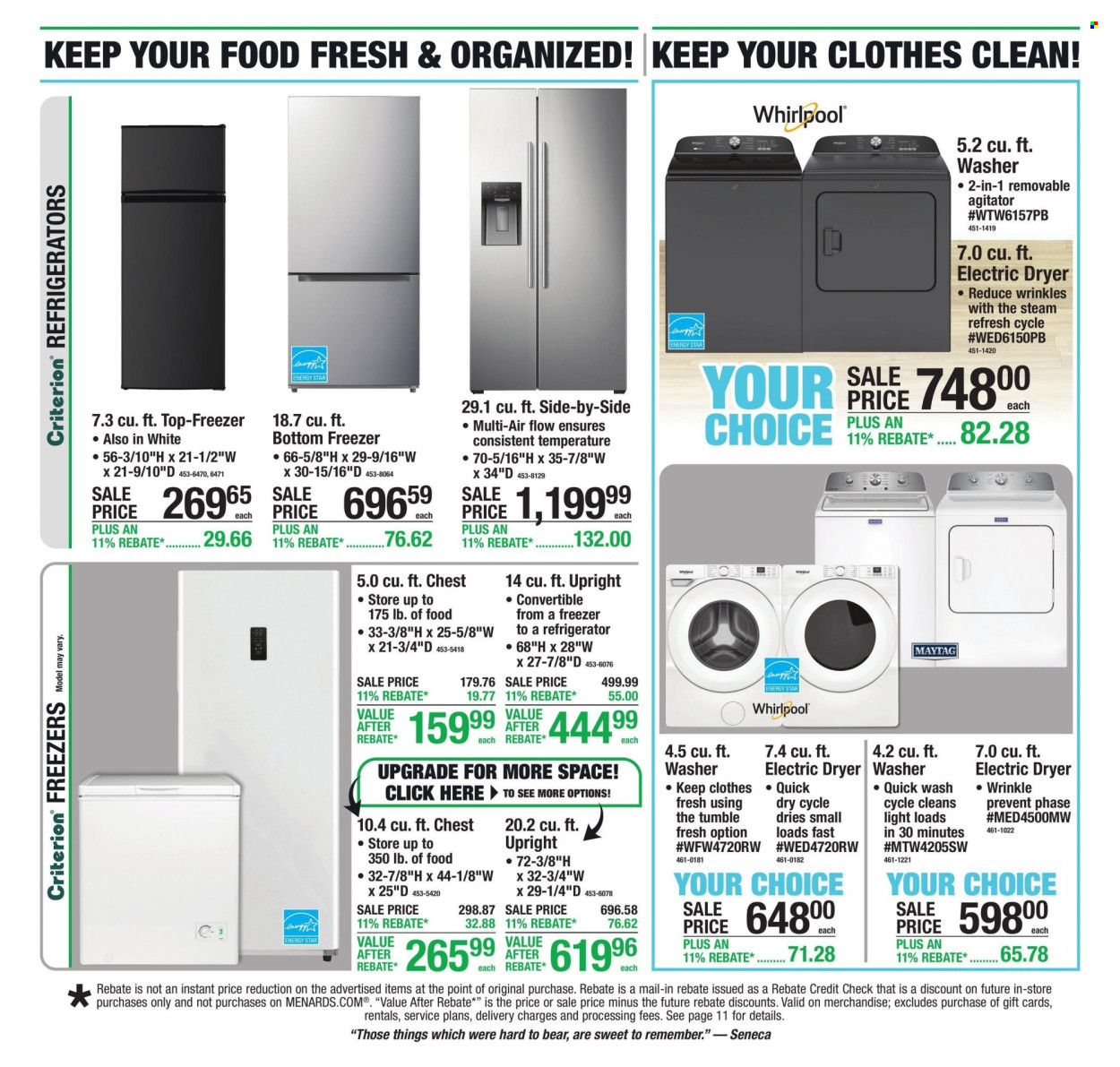 Menards ad  - 09.10.2026 - 09.20.2026. Page 18