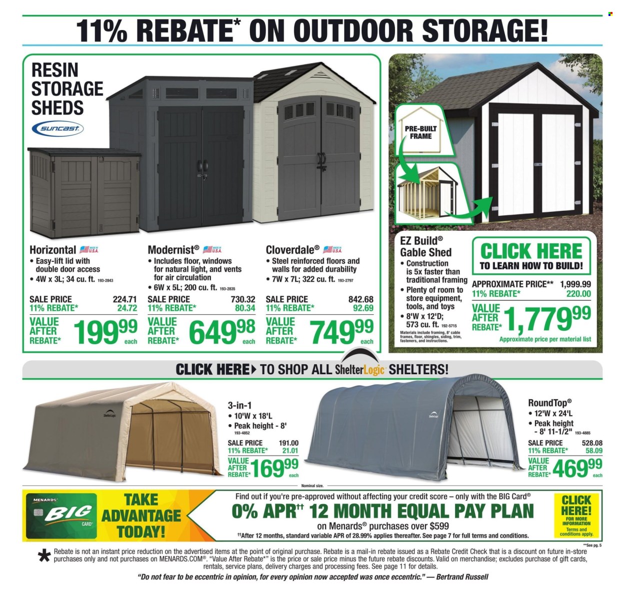 Menards ad  - 09.10.2026 - 09.20.2026. Page 4