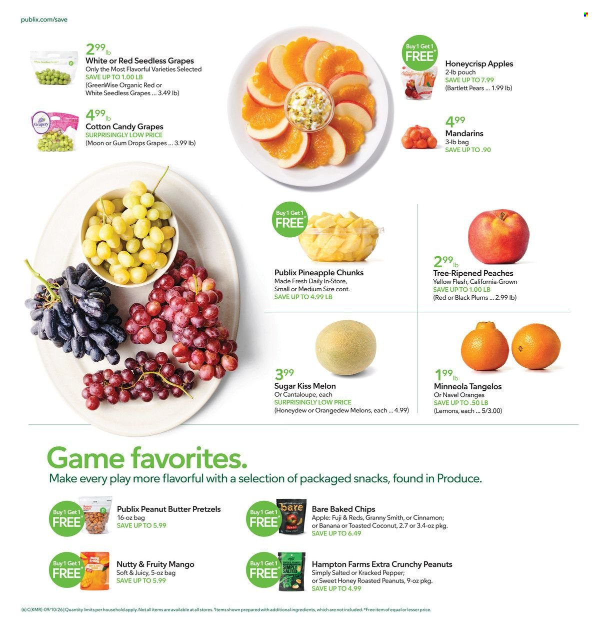 Publix ad  - 09.09.2026 - 09.15.2026. Page 6