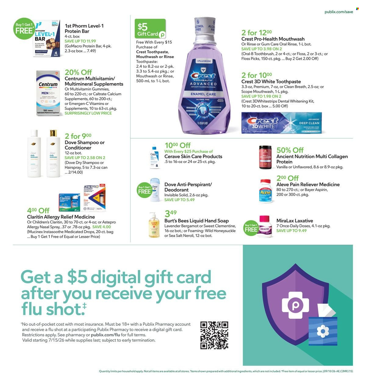 Publix ad  - 09.09.2026 - 09.15.2026. Page 15