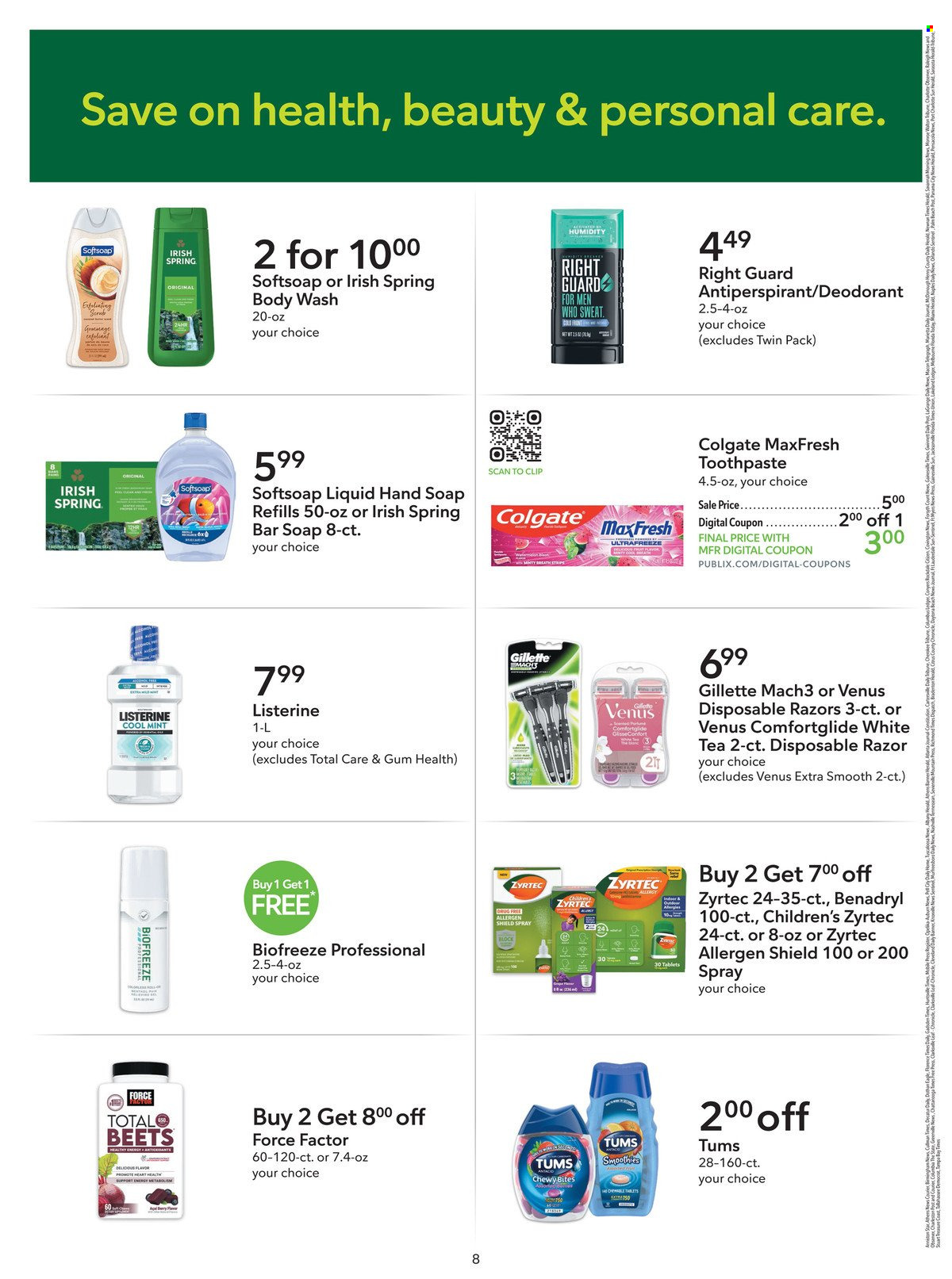 Publix ad  - 09.09.2026 - 09.22.2026. Page 8