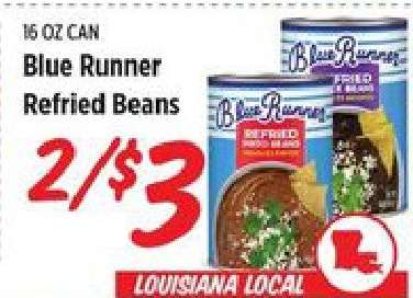 Blue Runner Refried Beans