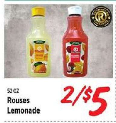 Rouses Lemonade
