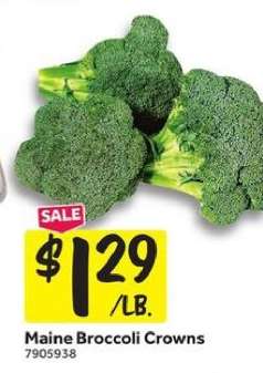 Maine Broccoli Crowns