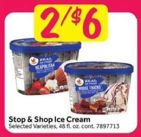 Stop & Shop Ice Cream