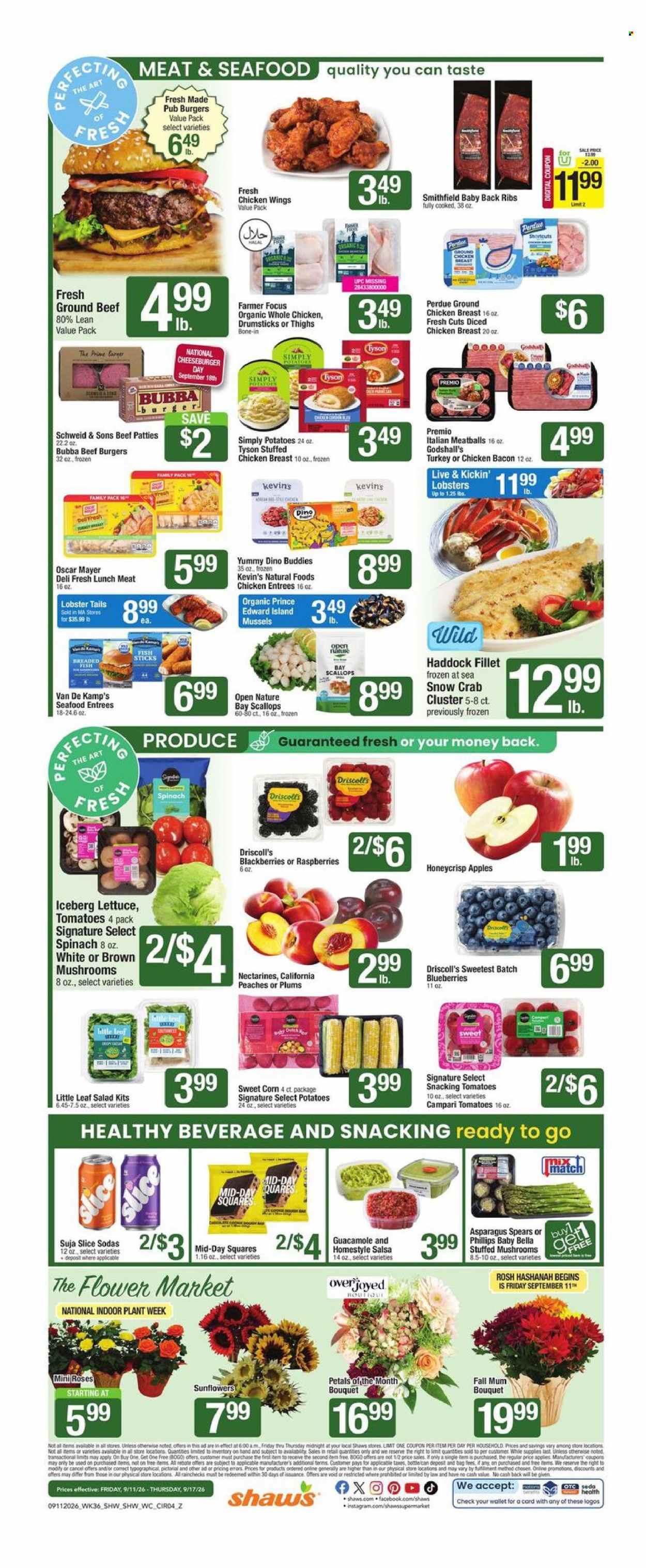 Shaw’s ad  - 09.11.2026 - 09.17.2026. Page 4