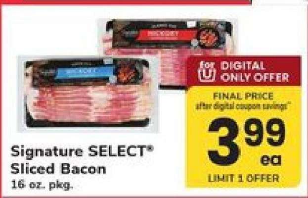 Signature Select Sliced Bacon