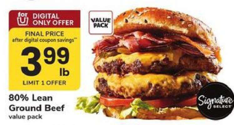 Signature SELECT 80% Lean Ground Beef