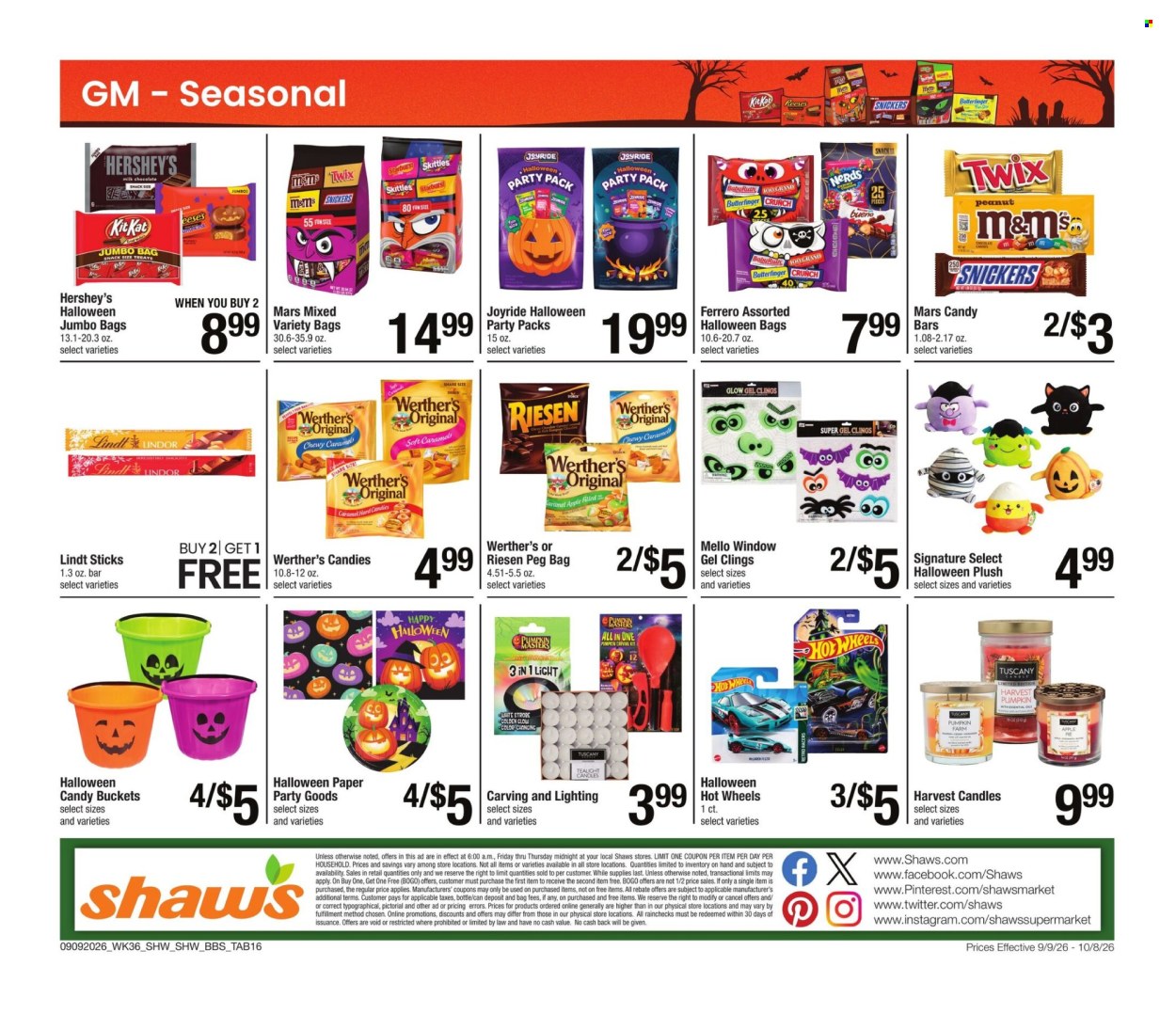 Shaw’s ad  - 09.09.2026 - 10.08.2026. Page 14
