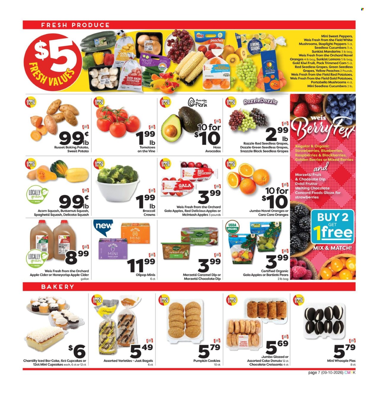 Weis ad  - 09.10.2026 - 09.30.2026. Page 9