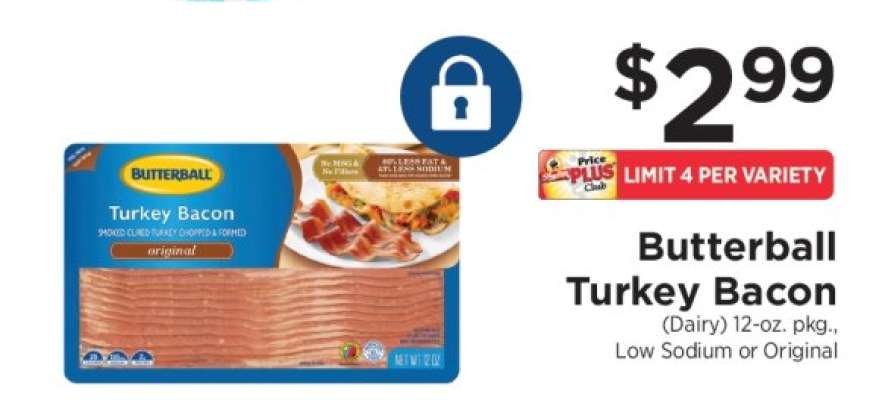 Butterball Turkey Bacon