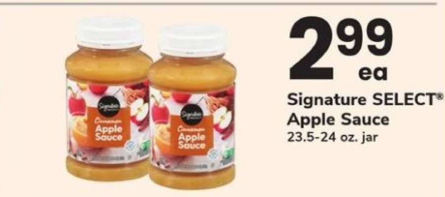 Signature Select Apple Sauce