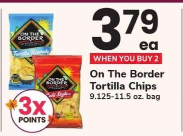 On The Border Tortilla Chips*