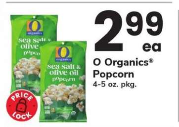 O ORGANICS POPCORN