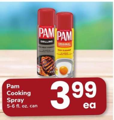 Pam Cooking Spray