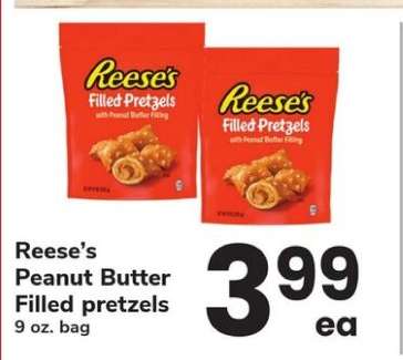 Reese’s Peanut Butter Filled Pretzels