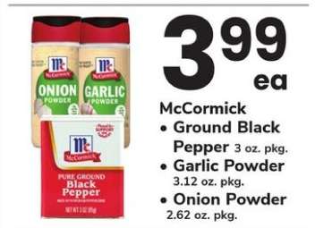 McCormick Spices