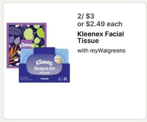 Kleenex Facial Tissue