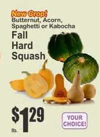 Fall Hard Squash