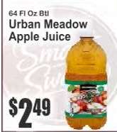 Urban Meadow Apple Juice