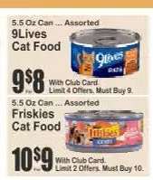 9Lives Cat Food