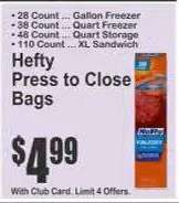 Hefty Press To Close Bags