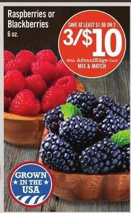 Raspberries or Blackberries