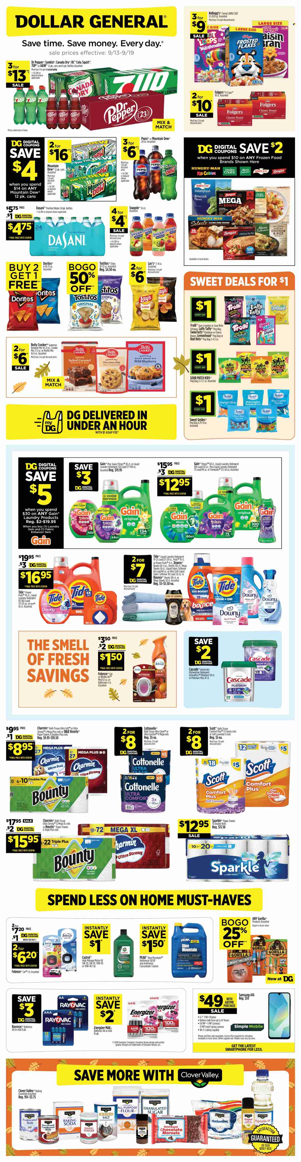Dollar General ad  - 09.13.2026 - 09.19.2026. Page 1