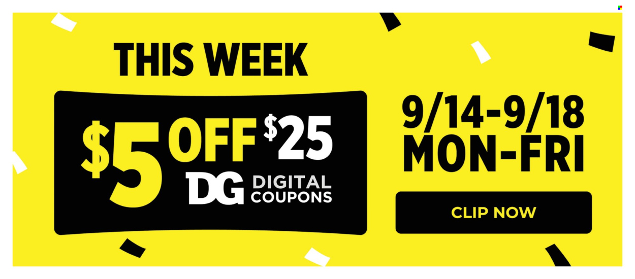 Dollar General ad  - 09.13.2026 - 09.19.2026. Page 3